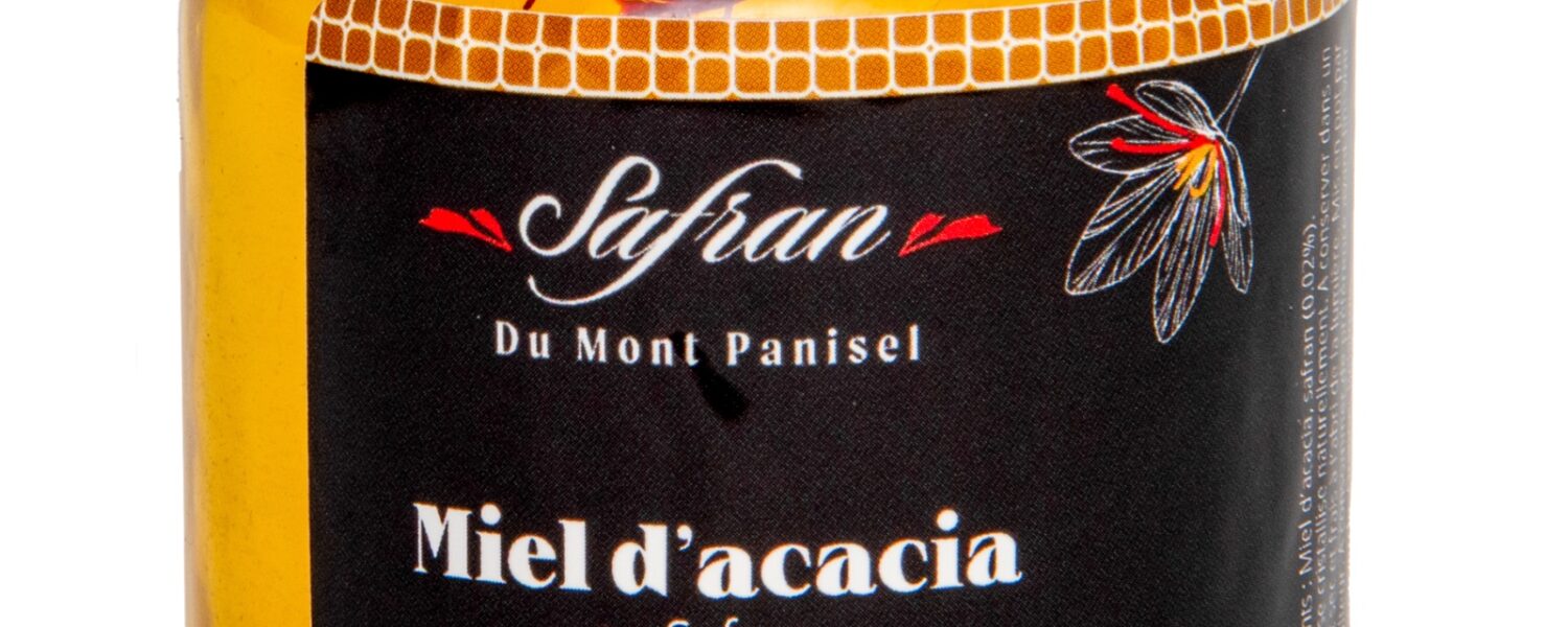 Miel d'acacia au safran