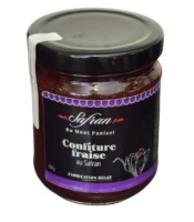 Confiture de fraises au safran